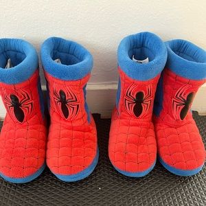 Soft boots sleepers kids boys used like new.